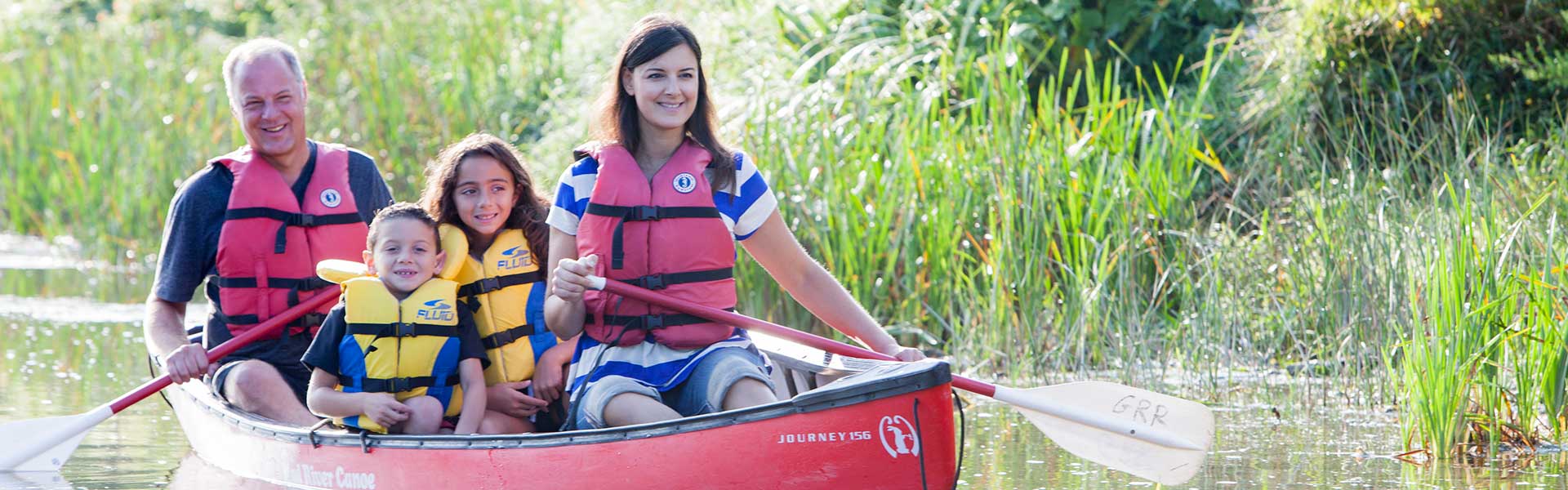 Family Canoe trips on the Grand River with Grand River Rafting