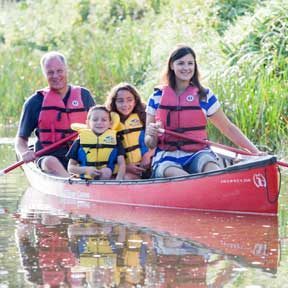 Family Canoe Trips on the Grand River