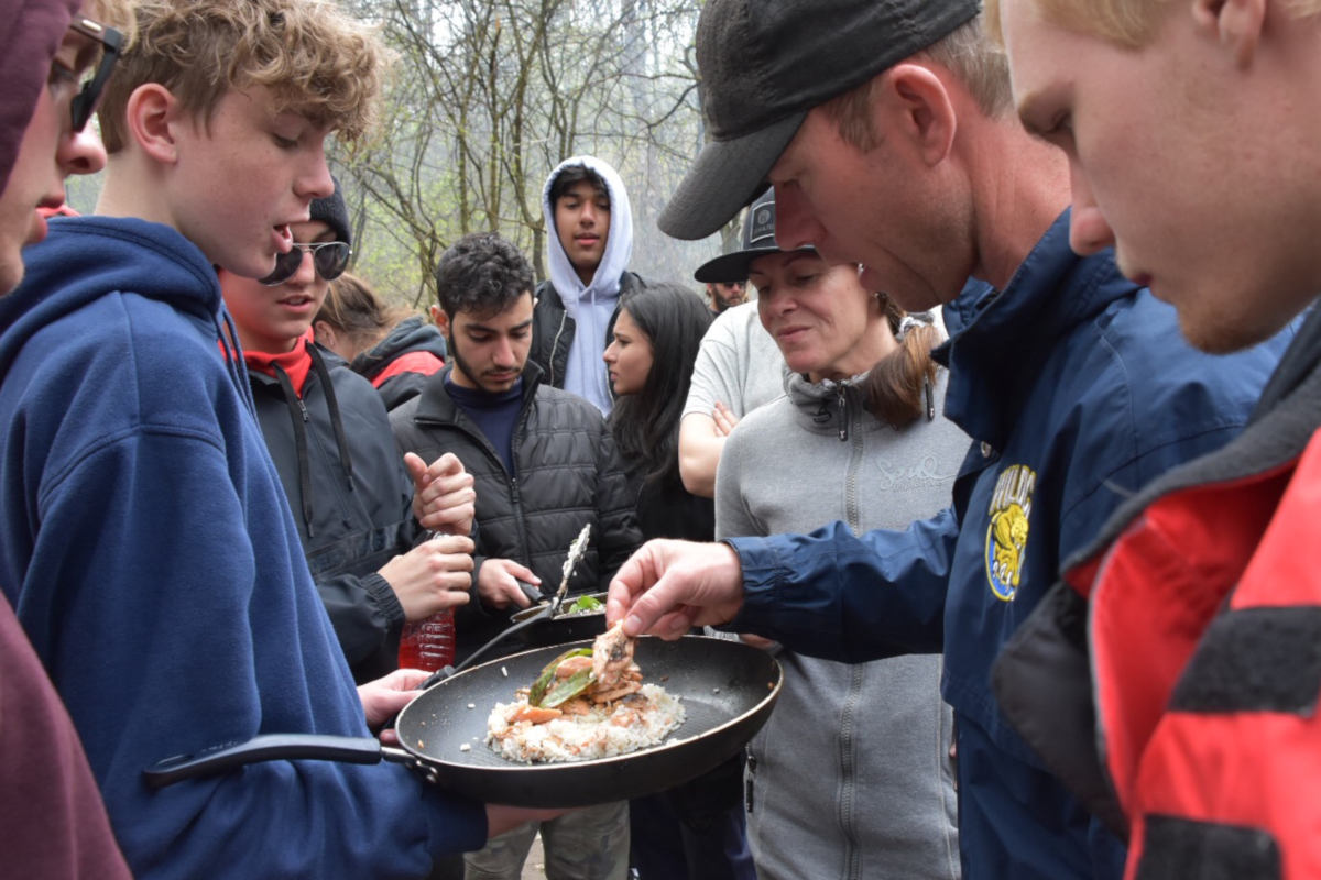 Growe tribal survival cooking in the Grand River Valley
