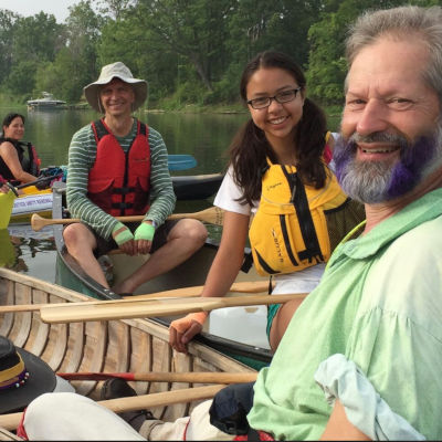 Two Row on the Grand River for schools to paddle with the First Nations