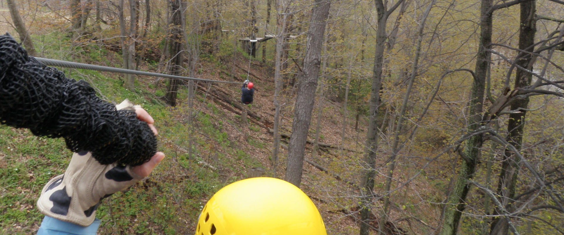 zip line and rappelling in Ontario near Garnd River Rafting