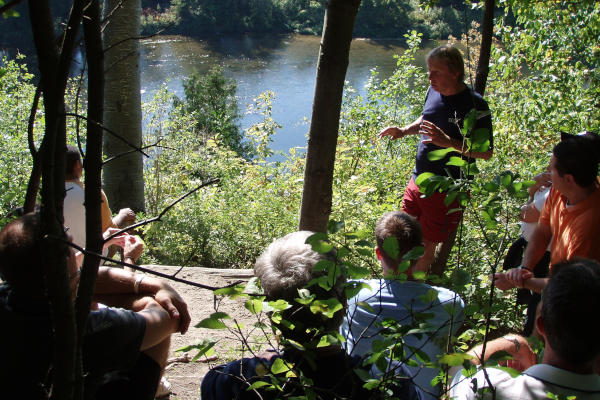 Edible Medicinal Plant tree hikes in Ontario with GROWE