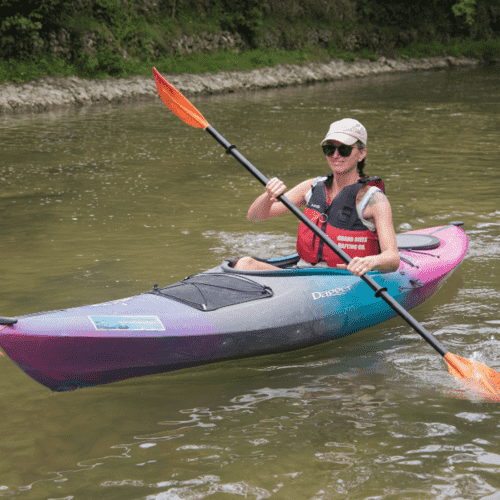 Kayak private shuttle on big creek