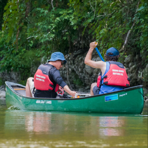 Big Creek canoe shuttle service